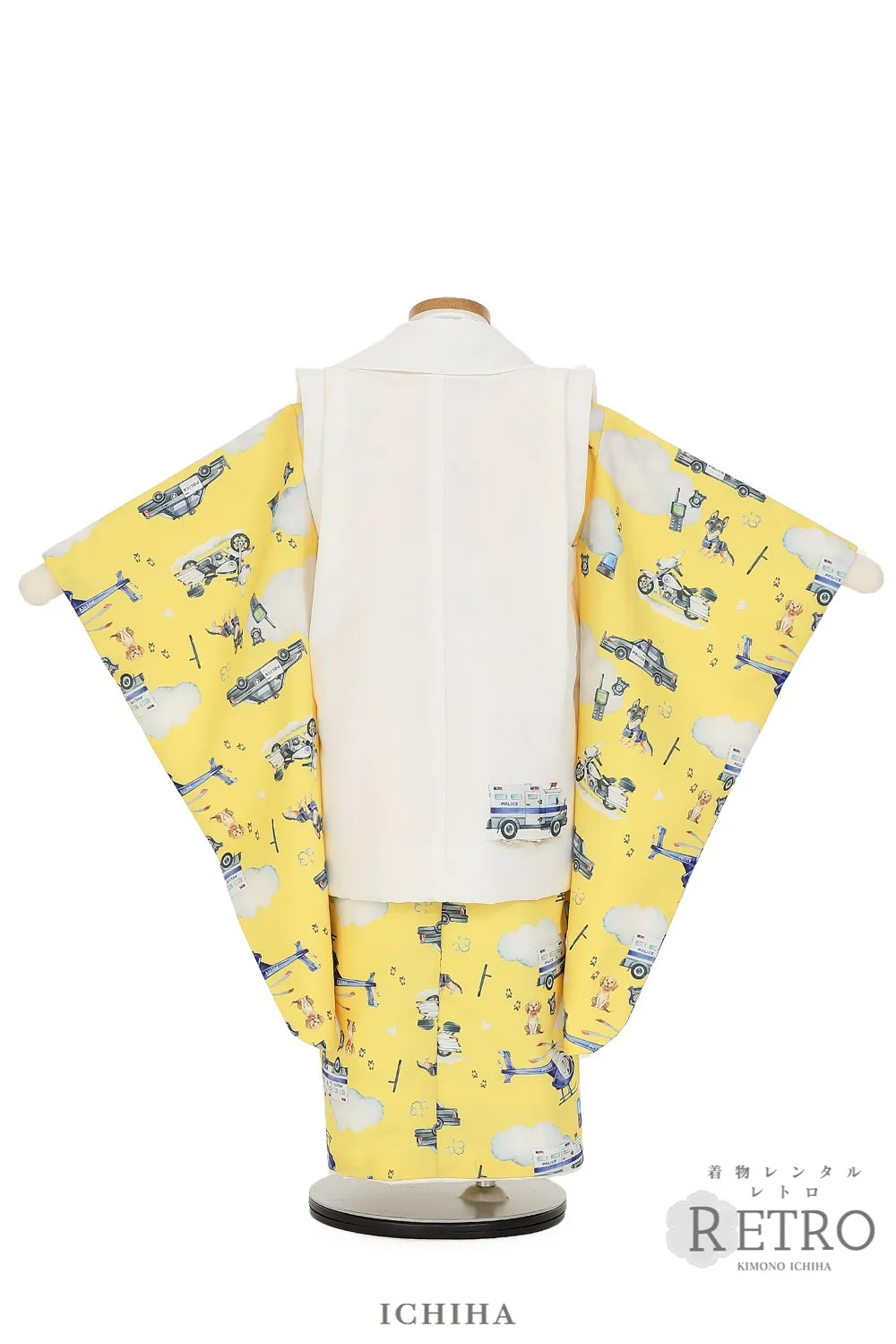 警察車両・警察犬柄